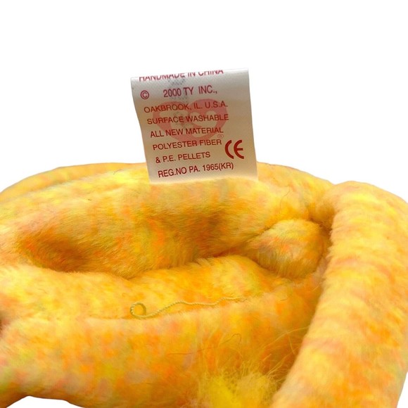 Ty Beanie Baby Babies 2000 Bushy The Lion with Colorful Mane RETIRED - Picture 10 of 10